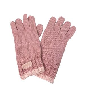 Coach Knitted Wool Blend Gloves, one size